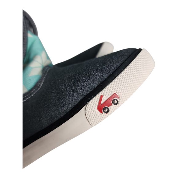 See Kai Run Guthrie Sneaker Boot Size 8 Mint Canvas Gray Suede - Picture 8 of 10